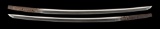 AN IMPORTANT WORLD WAR II JAPANESE OFFICER'S SWORD WITH A FAMILY MOUNTED BUNGO YUKINAGA BLADE.