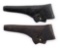 LOT OF 2: M1881 HOLSTERS.