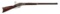 (A) HALF NICKEL SPECIAL ORDER WINCHESTER MODEL 1873 LEVER ACTION RIFLE.