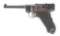 (C) BRAZILIAN CONTRACT DWM 1906 LUGER SEMI AUTOMATIC PISTOL.