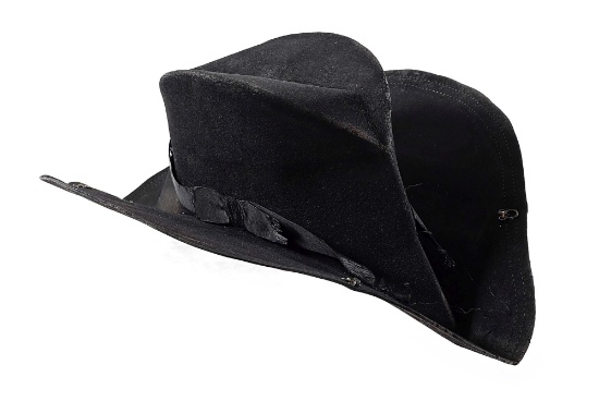 M1872 US CAVALRY ANDREW'S PATTERN FOLDING CAMPAIGN HAT.