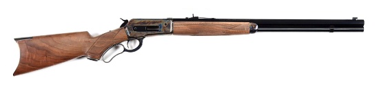 (M) DELUXE WINCHESTER 1886 LEVER ACTION RIFLE.