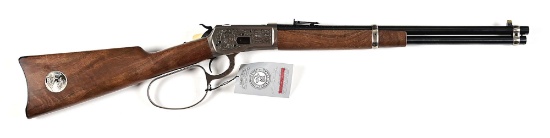 (M) JOHN WAYNE CENTENNIAL WINCHESTER MODEL 1892 LEVER ACTION RIFLE WITH BOX