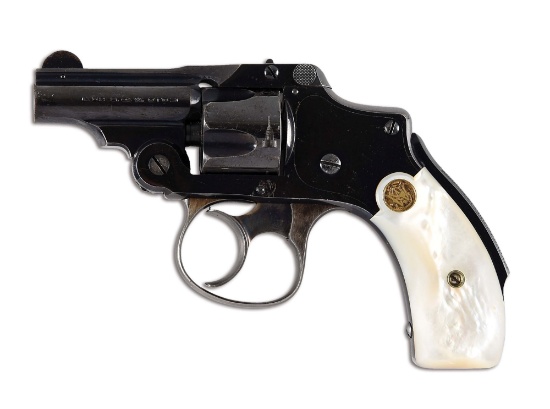 (C) SMITH & WESSON SAFETY HAMMERLESS SECOND MODEL BICYCLE REVOLVER.
