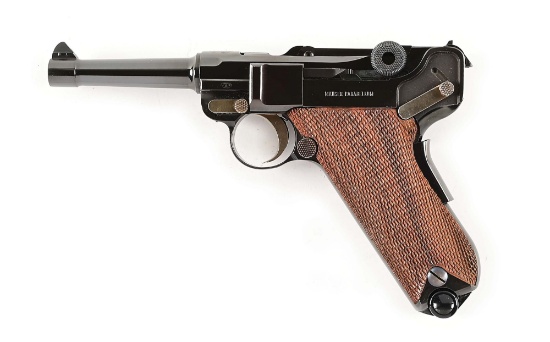 (C) BOXED MAUSER AMERICAN EAGLE PARABELLUM LUGER SEMI AUTOMATIC PISTOL.