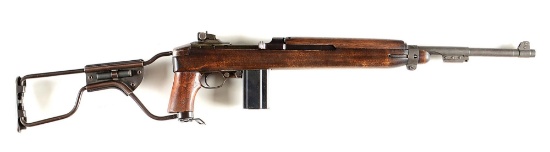 (C) INLAND M1A1 SEMI AUTOMATIC PARATROOPER CARBINE.
