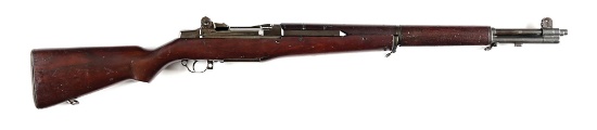 (C) 1941 LEND-LEASE SPRINGFIELD ARMORY M1 GARAND SEMI-AUTOMATIC RIFLE.
