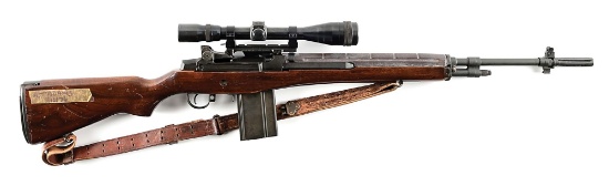 (C) EARLY PRE-BAN NATIONAL MATCH SPRINGFIELD M1A SEMI-AUTOMATIC RIFLE.