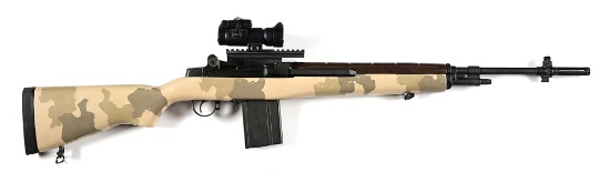(M) PRE-BAN U.S. SPRINGFIELD M1A NATIONAL MATCH SEMI AUTOMATIC RIFLE.