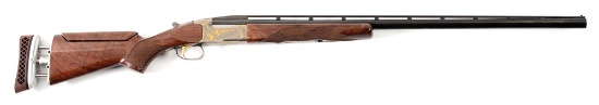 (M) GOLDEN CLAYS EDITION ENGRAVED BROWNING BT-99 SINGLE BARREL TRAP SHOTGUN.