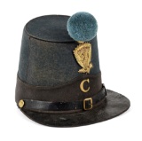 PRE CIVIL WAR US M1851 INFANTRY SHAKO.