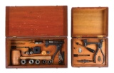 LOT OF 2: FRANKFORD ARSENAL M1883 RELOADING KIT AND DECAPPING & TOOL KIT.