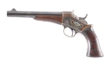 (A) HIGH CONDITION REMINGTON 1871 ARMY ROLLING BLOCK PISTOL IN .50-70 GOVERNMENT