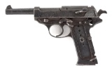 (C) RELIC WALTHER P.38 SEMI AUTOMATIC PISTOL REPORTEDLY RECOVERED FROM THE FUHRERBUNKER BURN PIT.