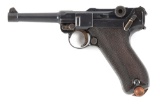 (C) DWM 1913 DATED P0-8 LUGER SEMI AUTOMATIC PISTOL.