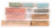 LOT OF 9: BOXES OF ANTIQUE AMMUNITION.