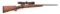 (M) WINCHESTER MODEL 70 FEATHERWEIGHT BOLT ACTION RIFLE IN .243 WITH SWAROVSKI OPTIC.