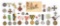 LOT OF MISCELLANEOUS IMPERIAL GERMAN AND AUSTRO-HUNGARIAN MEDALS AND PINS.