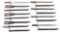 LOT OF 8: JAPANESE WWII TYPE 30 ARISAKA BAYONETS.