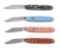 LOT OF 4: EDGEMASTER AUTOMATIC KNIVES.