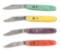LOT OF 4: EDGEMASTER AUTOMATIC KNIVES.