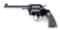 (C) COLT OFFICIAL POLICE .38 DOUBLE ACTION REVOLVER WITH BOX.