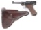 (C) 1920 DATED DWM P.08 LUGER SEMI-AUTOMATIC PISTOL