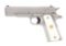 (M) BRUSHED STAINLESS COLT 1911 A1 SERIES 80 .45 ACP SEMI-AUTOMATIC PISTOL.
