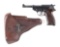 (C) WWII GERMAN SPREEWERKE P.38 SEMI AUTOMATIC PISTOL.