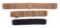 LOT OF 3: KRAG RIFLE AND CARBINE BANDOLIERS.