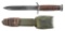 US WWII CASE M3 FIGHTING KNIFE IN ORIGINAL PACKAGING.