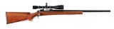 (M) REMINGTON 40X BOLT ACTION RIFLE IN .222 REMINGTON MAGNUM.