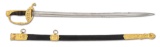 FRENCH MODEL 1837 NAVAL OFFICER'S SWORD.