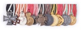 AUSTRO-HUNGARIAN WWI DURBECK MEDAL BAR.