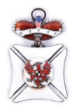 MUSEUM COPY OF AN 18TH CENTURY BRANDENBURG RED EAGLE ORDER.