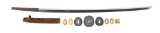 KATANA IN KAI GUNTO MOUNTS.