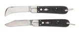 LOT OF 2: PRESTO AUTOMATIC KNIVES.