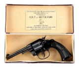 (C) COLT NEW POLICE .32 DOUBLE ACTION REVOLVER WITH BOX.