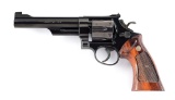 (M) SMITH & WESSON 25-2 MODEL 1955 HEAVY TARGET DOUBLE ACTION REVOLVER.