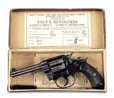 (C) COLT POCKET POSITIVE .32 DOUBLE ACTION REVOLVER WITH BOX.