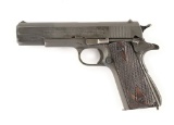 (C) COLT MODEL 1911A1 SEMI AUTOMATIC PISTOL (1943).