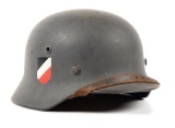 GERMAN WWII LUFTWAFFE SINGLE DECAL M40 HELMET.