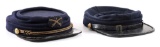 LOT OF 2: M1889 ENLISTED AND OFFICER KEPIS.