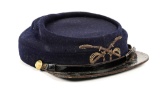 US INDIAN WARS M1872 CAVALRY OFFICER'S KEPI.