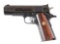 (M) ENGRAVED COLT CUSTOM GOLD CUP NATIONAL MATCH COMMANDER .45 ACP SEMI-AUTOMATIC PISTOL.