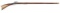 (A) FINE INCISE CARVED FLINTLOCK KENTUCKY RIFLE SIGNED S. MILLER.