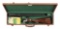 (C) CASED GERMAN J.P. SAUER & SOHN DRILLING IN 16 GAUGE AND 8X57 JRS.