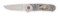 PAUL POEHLMANN CUSTOM AXIAL LOCKING KNIFE ENGRAVED BY RON SKAGGS.