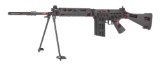 (M) ATTRACTIVE CUTAWAY R1A1 FAL SEMI AUTOMATIC RIFLE.