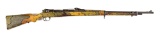 (C) FANTASTIC WWI CAMOUFLAGE PAINTED GERMAN DANZIG GEWEHR 98 MAUSER BOLT ACTION RIFLE.